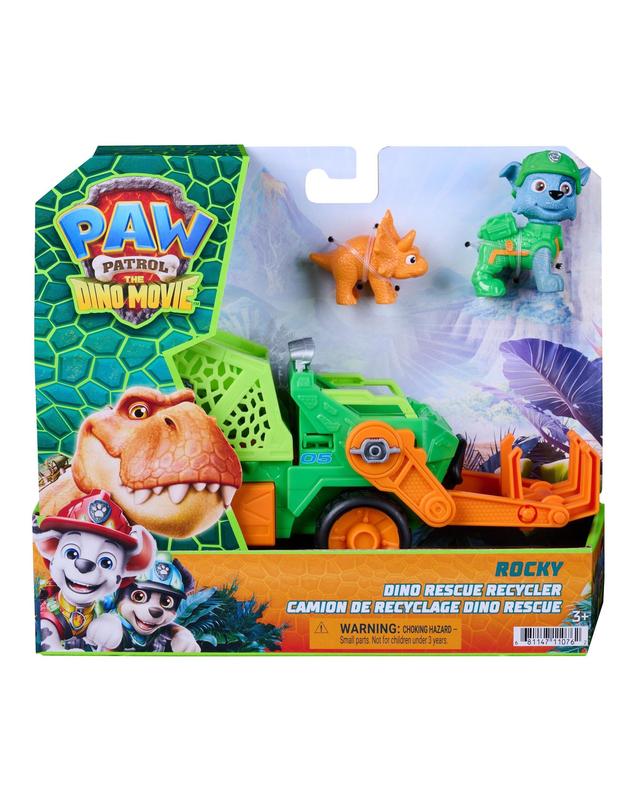 Paw Patrol Dino Themed Vehicle Rocky