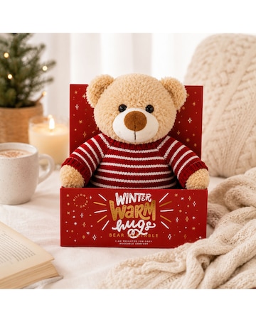 Milton & Drew Heatable Christmas Teddy Bear