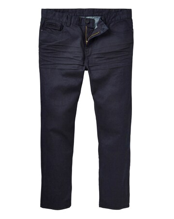 Coated Stretch Jeans 31 in