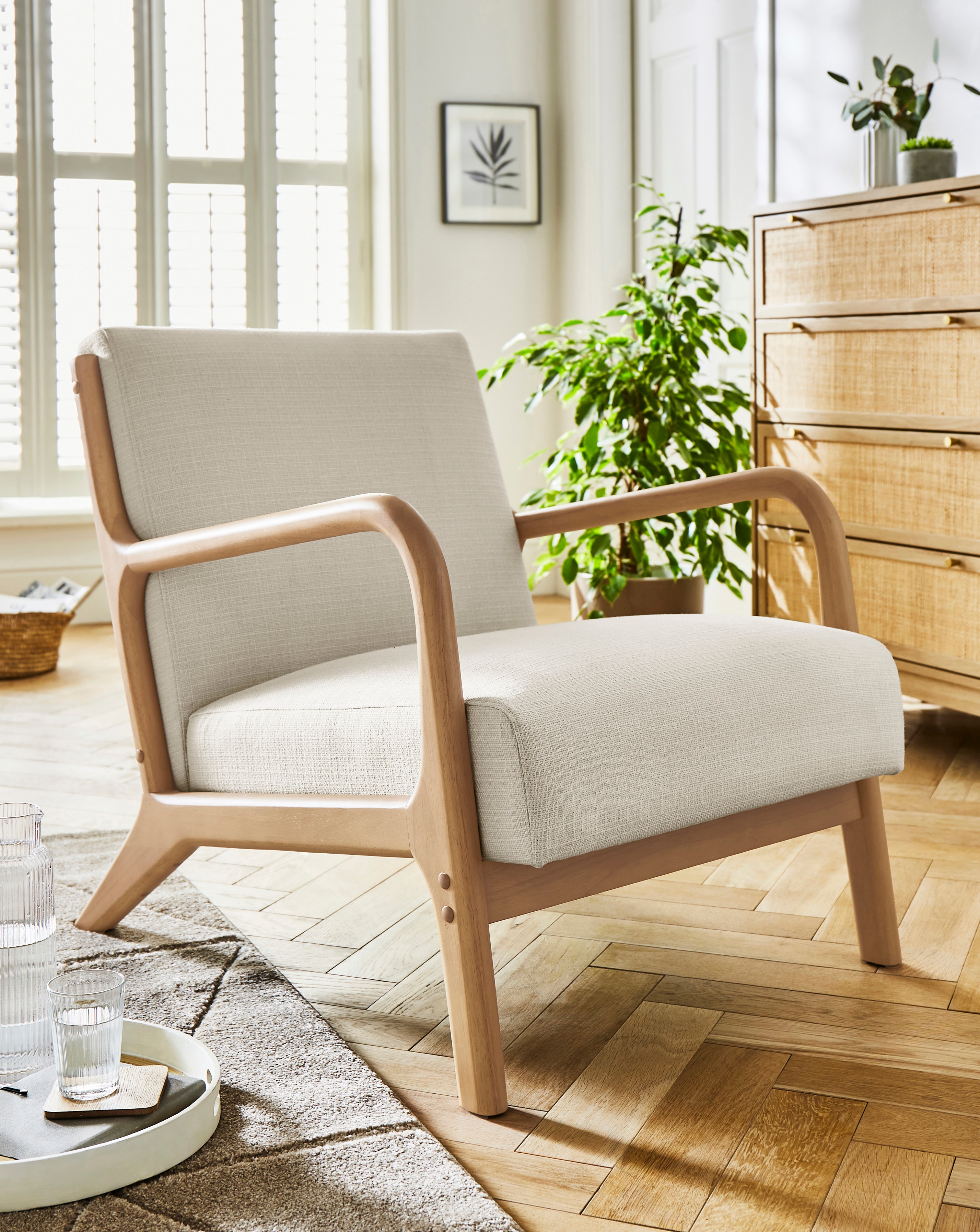 Fletcher Wooden Armchair