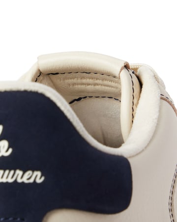 Polo Ralph Lauren Masters Court Trainers - Ecru