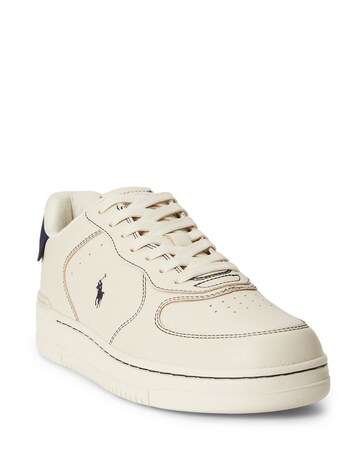 Polo Ralph Lauren Masters Court Trainers - Ecru