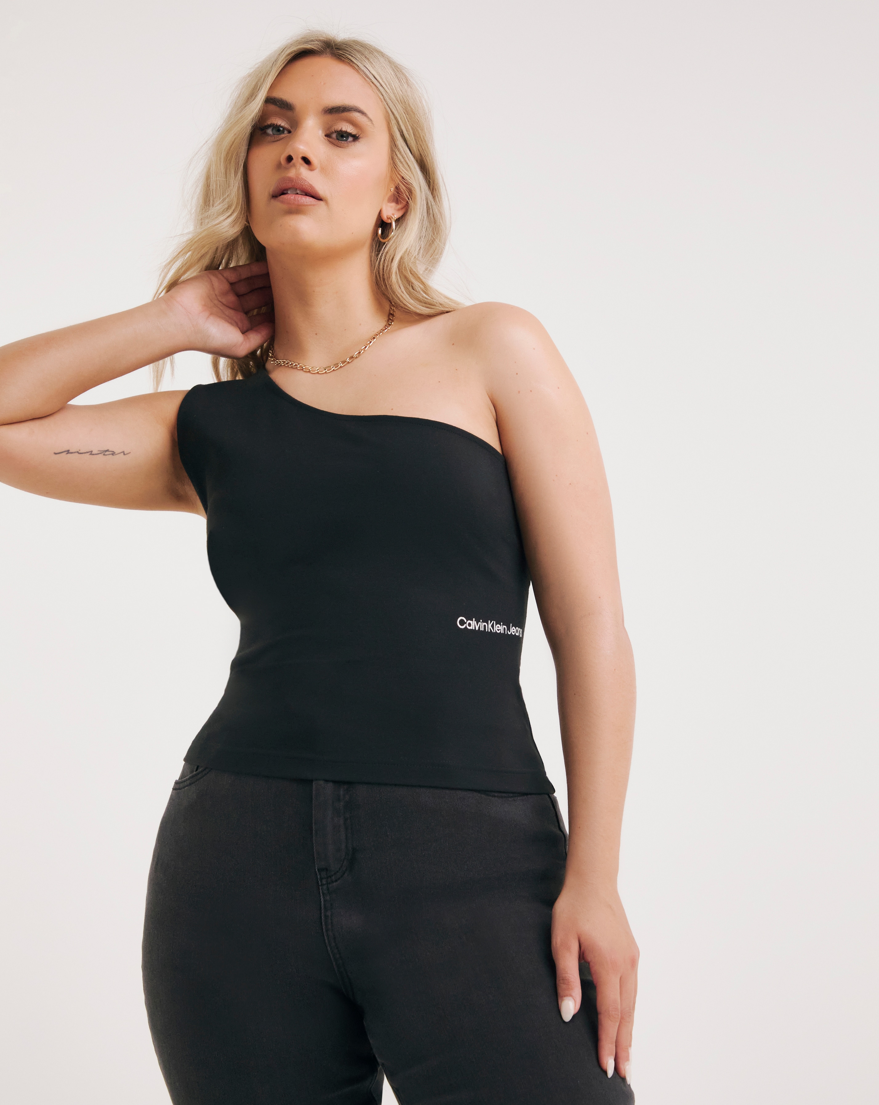 Calvin Klein Jeans Asymetric Top