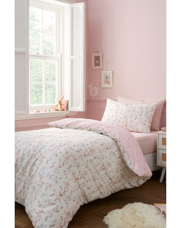 Belle & Boo Ballerina Reversible Cotton Duvet Cover Set
