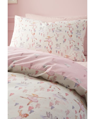 Belle & Boo Ballerina Reversible Cotton Duvet Cover Set