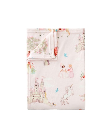 Belle & Boo Fairytale Cosy Fleece Blanket Throw