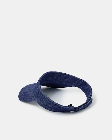 Accessorize Denim Sun Visor