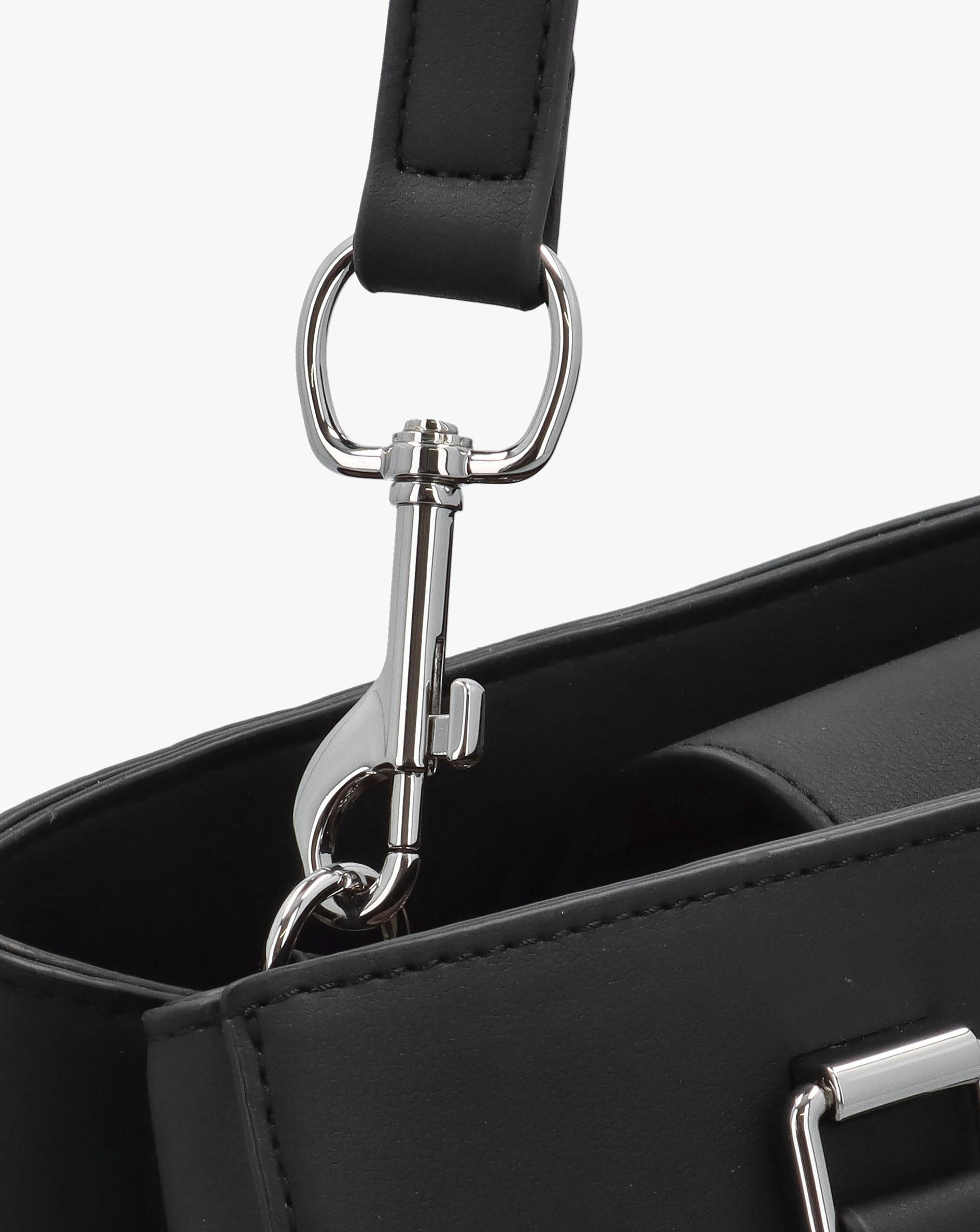 Love Moschino Big Love Black Tote Bag | Fashion World