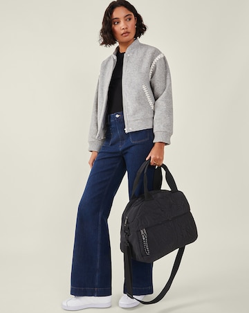 Accessorize Floral Quilted Travel Bag