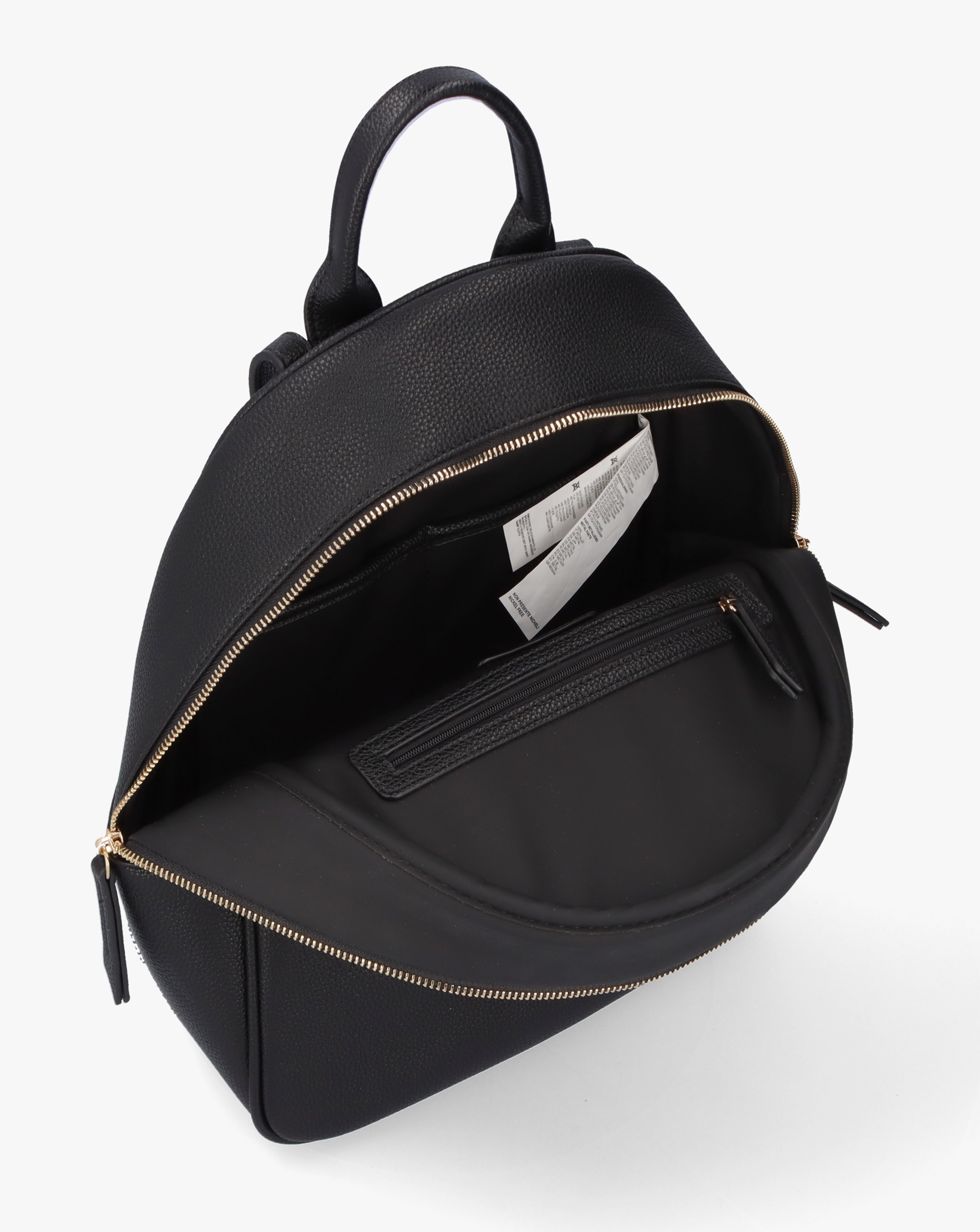 Valentino Bags Rised Black Backpack | Fashion World