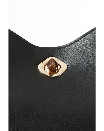 Luella Grey Adriana Black Hobo Tote