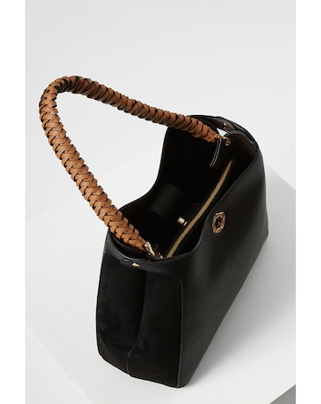 Luella Grey Adriana Black Hobo Tote