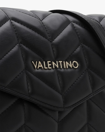 Valentino Bags Petal Quilted Chevron Black Cross-Body Bag