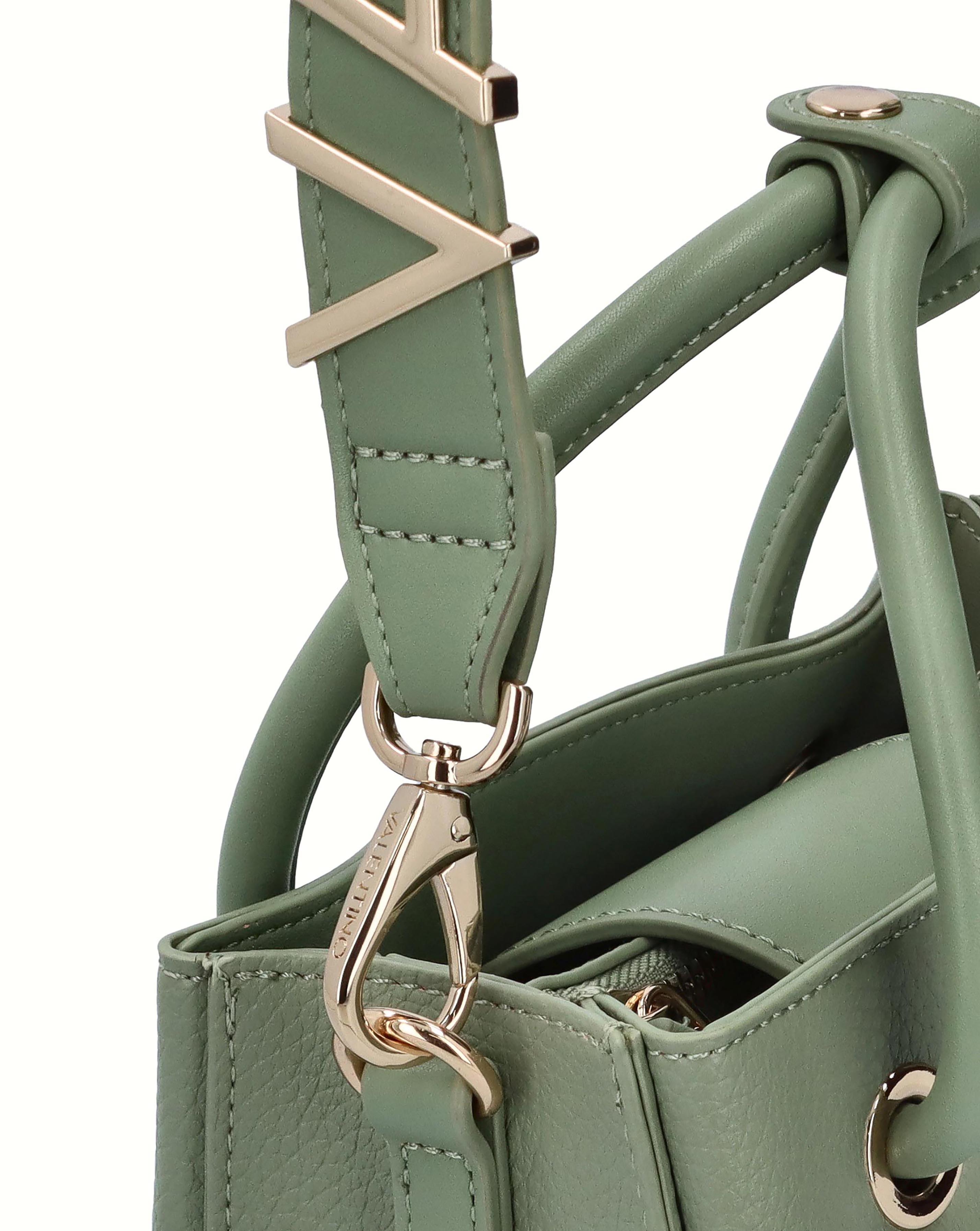 Valentino Bags Alexia Green Top Handle Bag | Fashion World