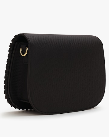 Love Moschino Whipstitch Black Cross-Body Bag