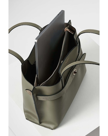 Luella Grey Oriana Sage Laptop Tote