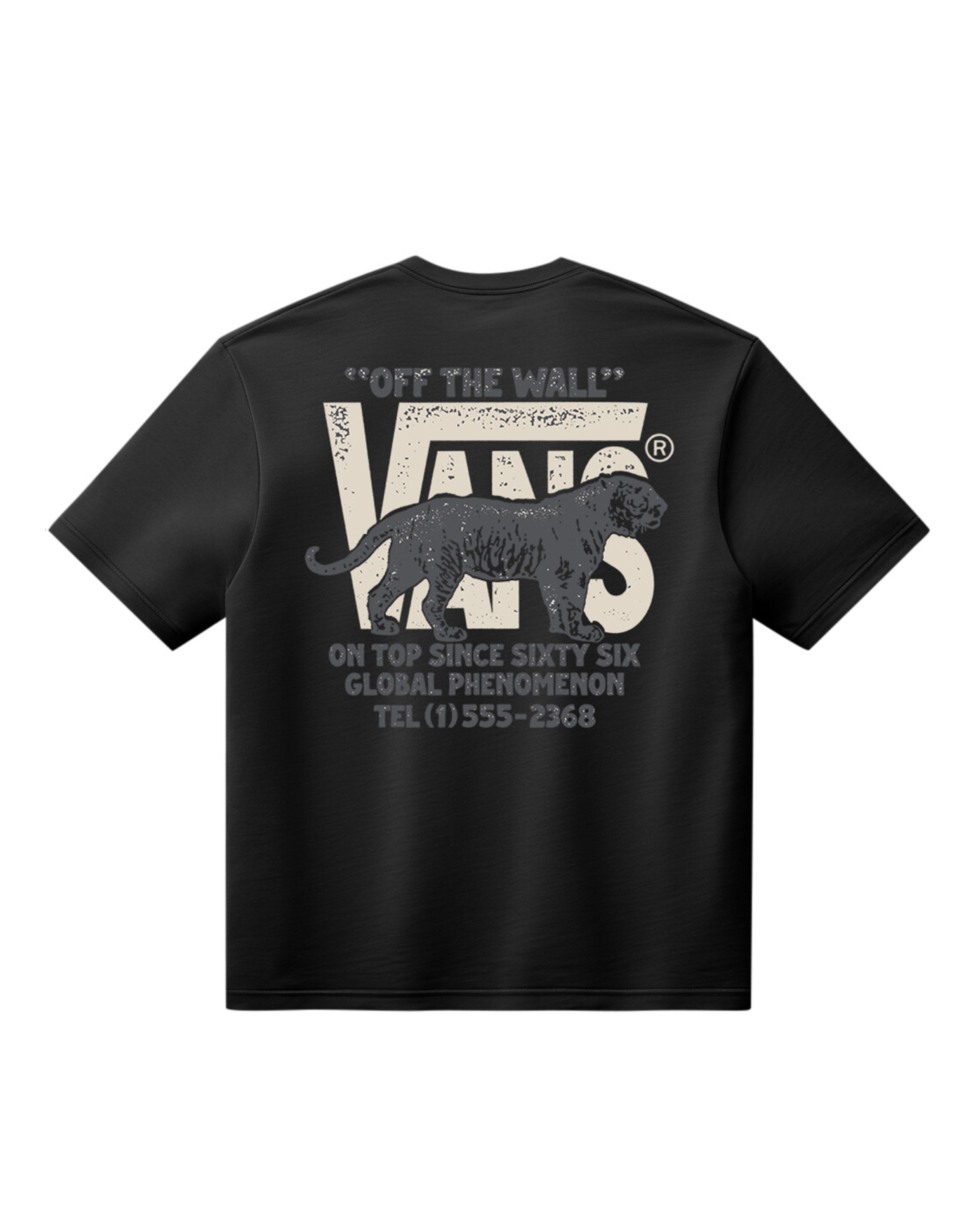 New In - VANS Awaken Tiger Short Sleeve T-Shirt