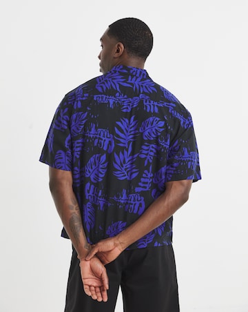 VANS Van Doren Printed Camp Short Sleeve Shirt