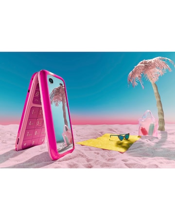 HMD Barbie Flip Phone - Power Pink