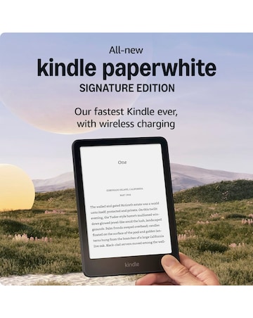 Amazon Kindle Paperwhite (2024) 7in 32GB Signature Edition E-Reader - Black