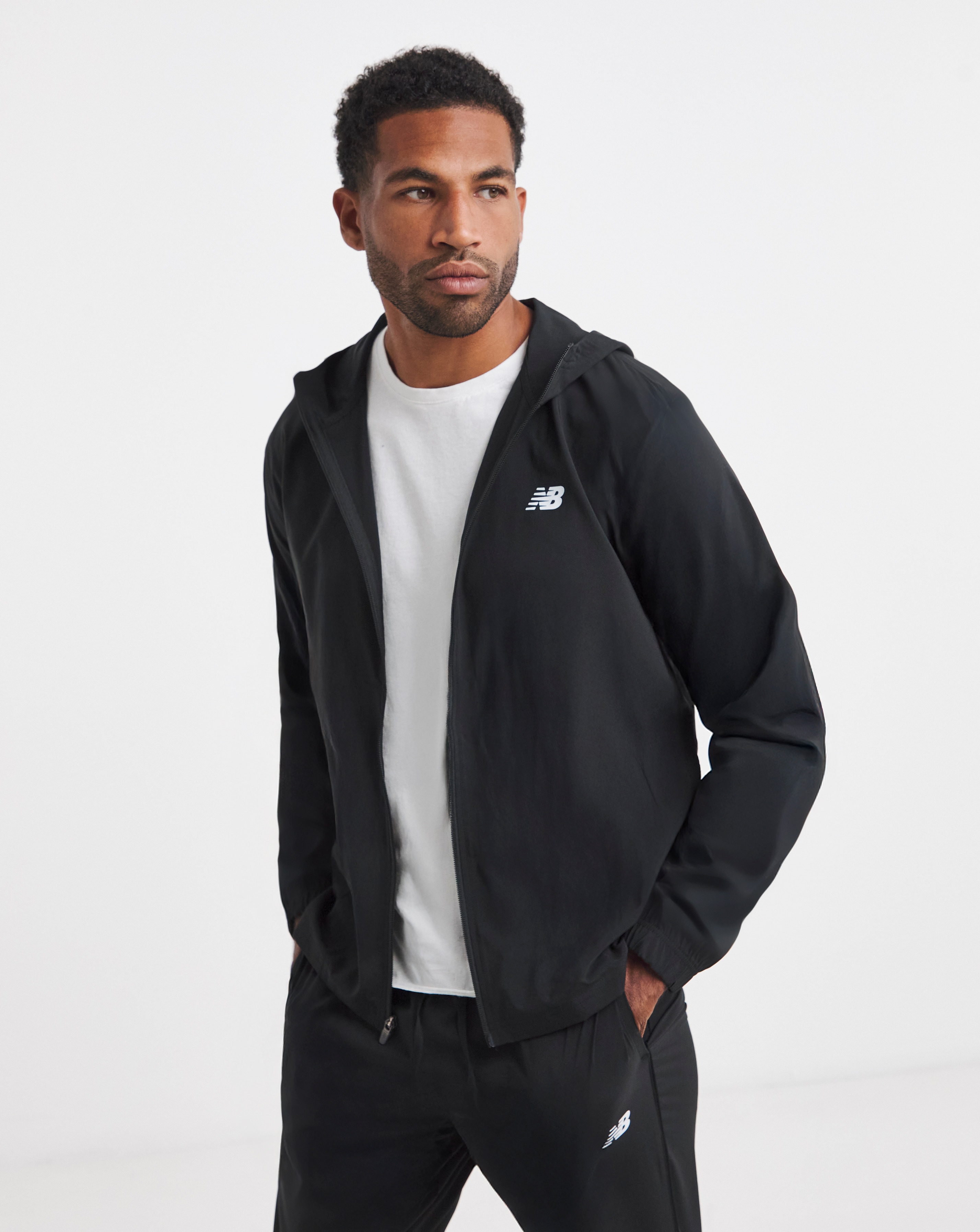 New Balance Hooded Woven Jacket