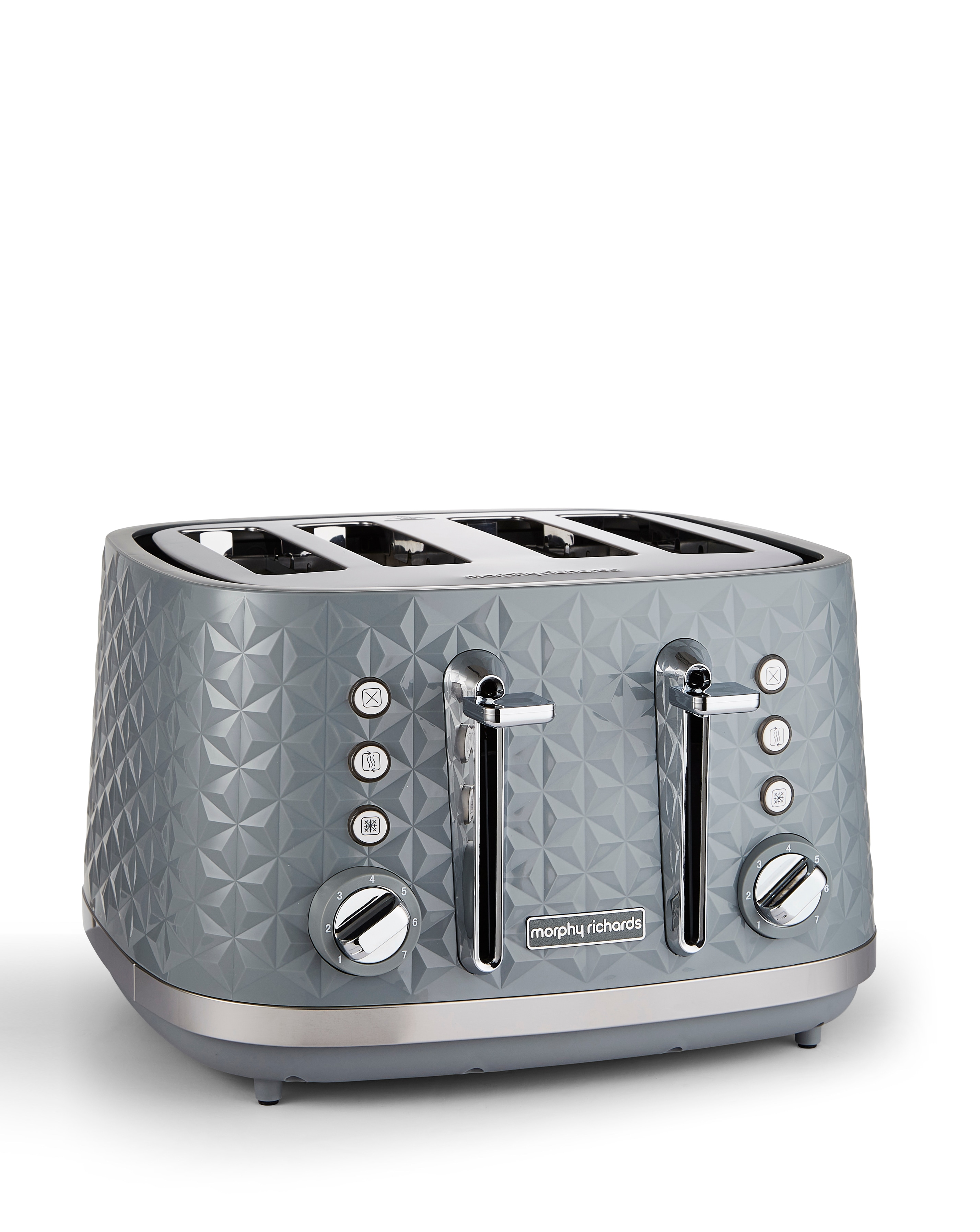 Morphy Richards Grey 4-Slice Toaster