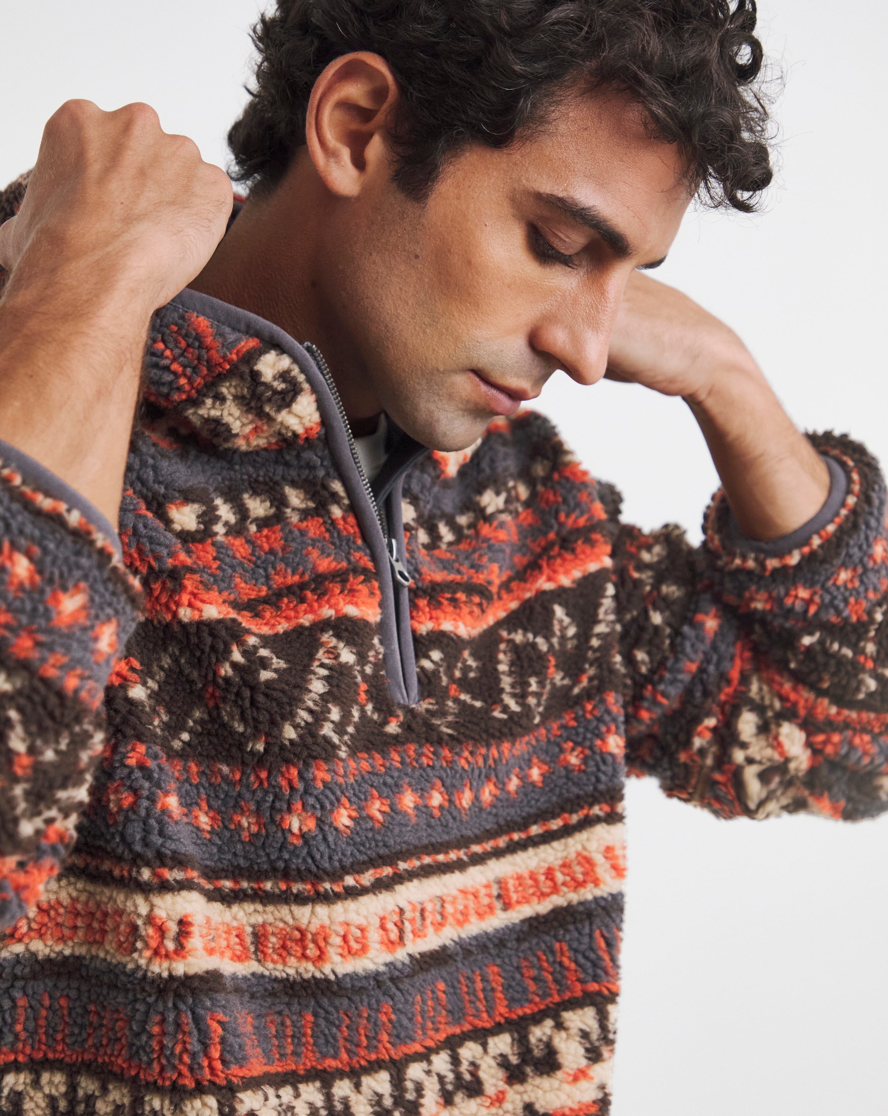 Joe Browns Aztec Borg Overhead Hoodie