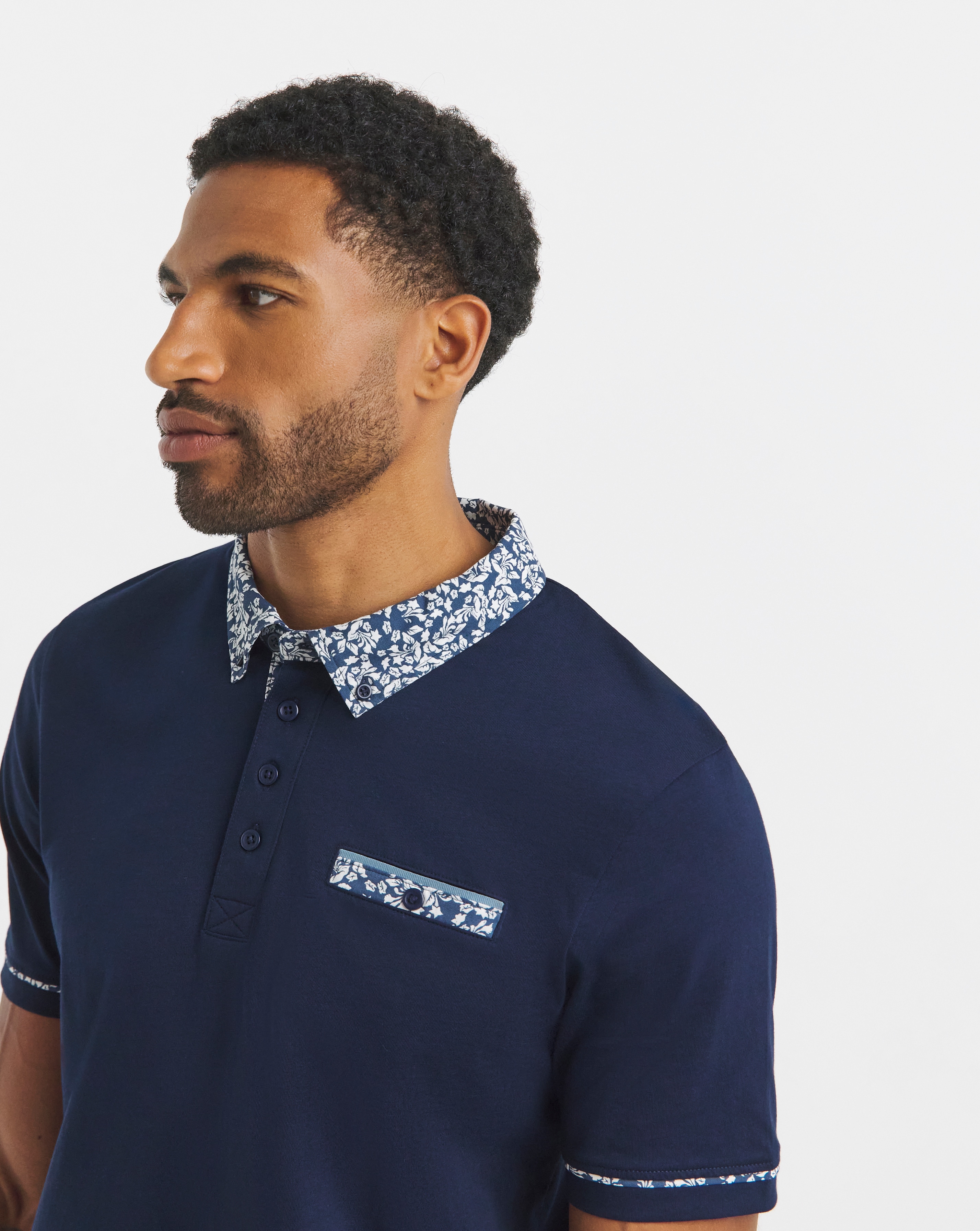 Joe Browns Woven Collar Polo