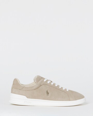 Polo Ralph Lauren Heritage Court Corduroy Trainers - Beige