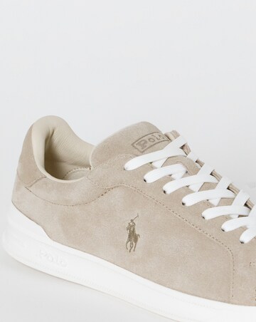 Polo Ralph Lauren Heritage Court Corduroy Trainers - Beige