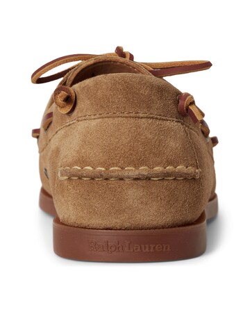 Polo Ralph Lauren Merton Suede Boat Shoe - Tan