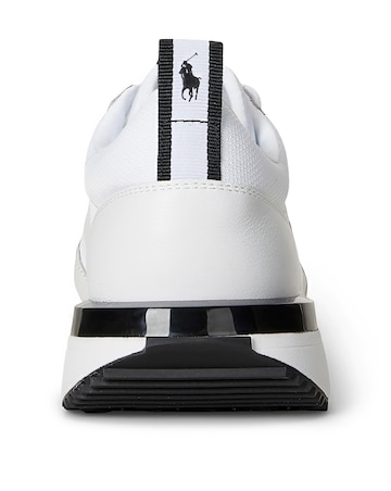 Polo Ralph Lauren Train 89 Rib Trainers - White
