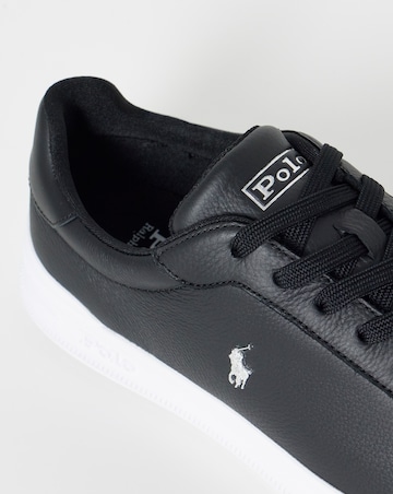 Polo Ralph Lauren Heritage Court Trainers - Black