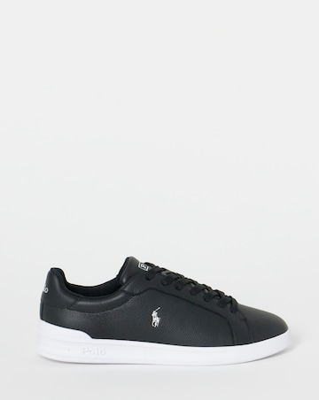 Polo Ralph Lauren Heritage Court Trainers - Black