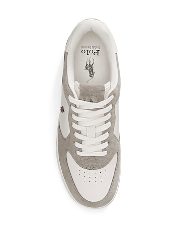 Polo Ralph Lauren Masters Court Trainers - Grey/White
