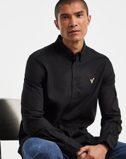 New In - Voi Long Sleeve Oxford Shirt