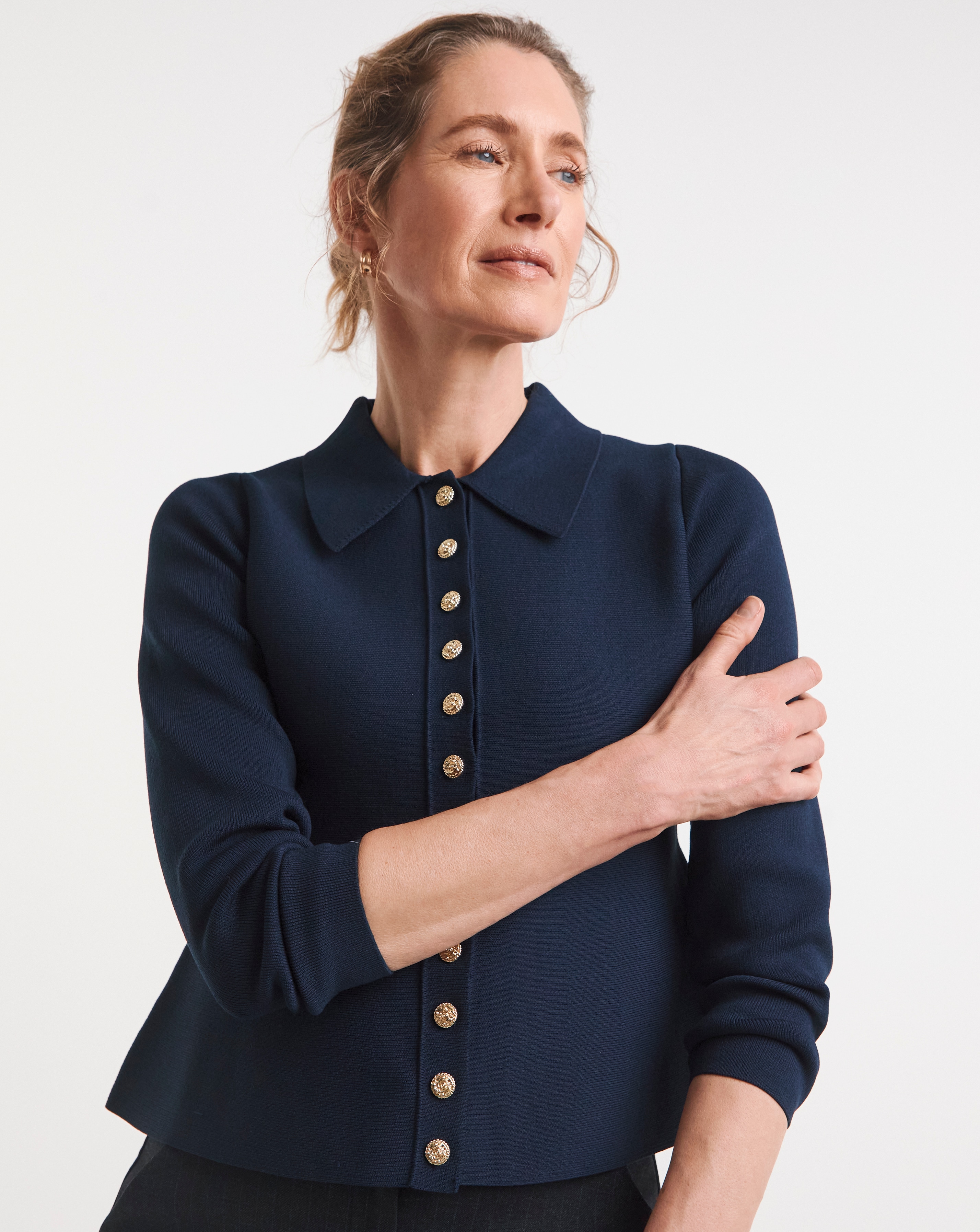 Peplum Knitted Jacket