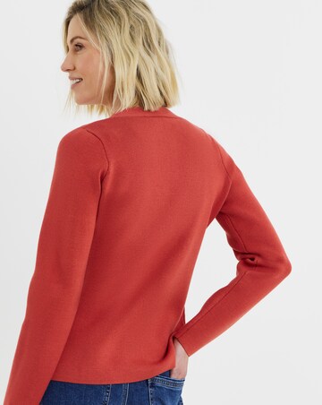 V Neck Statement Button Cardigan