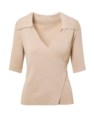 Anthology Wrap Over Cardigan