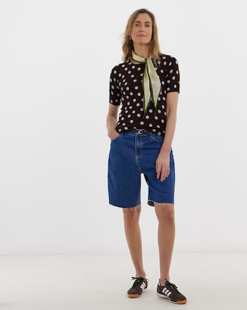 Polka Dot Knitted Jumper