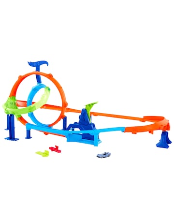 Hot Wheels Stunt Track Rapid Launch & Crash