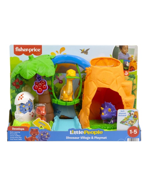 Fisher-Price LP Dinosaur Village Playmat