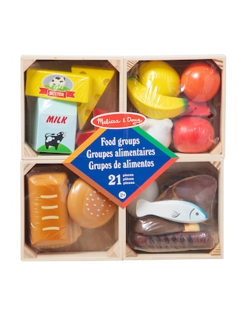 Melissa & Doug - Wooden Food Groups