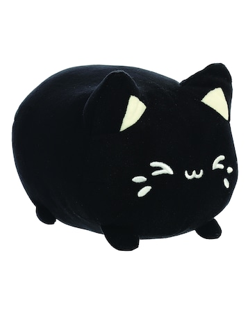 Tasty Peach Black Sesame Meowchi 7in