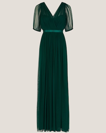 Monsoon Ellie Sheer Sleeve Maxi Dress