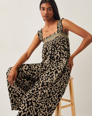 Monsoon Ania Geometric Print Jumpsuit