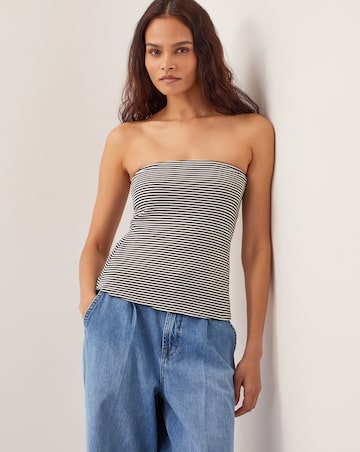 Monsoon Billie Stripe Bandeau Top