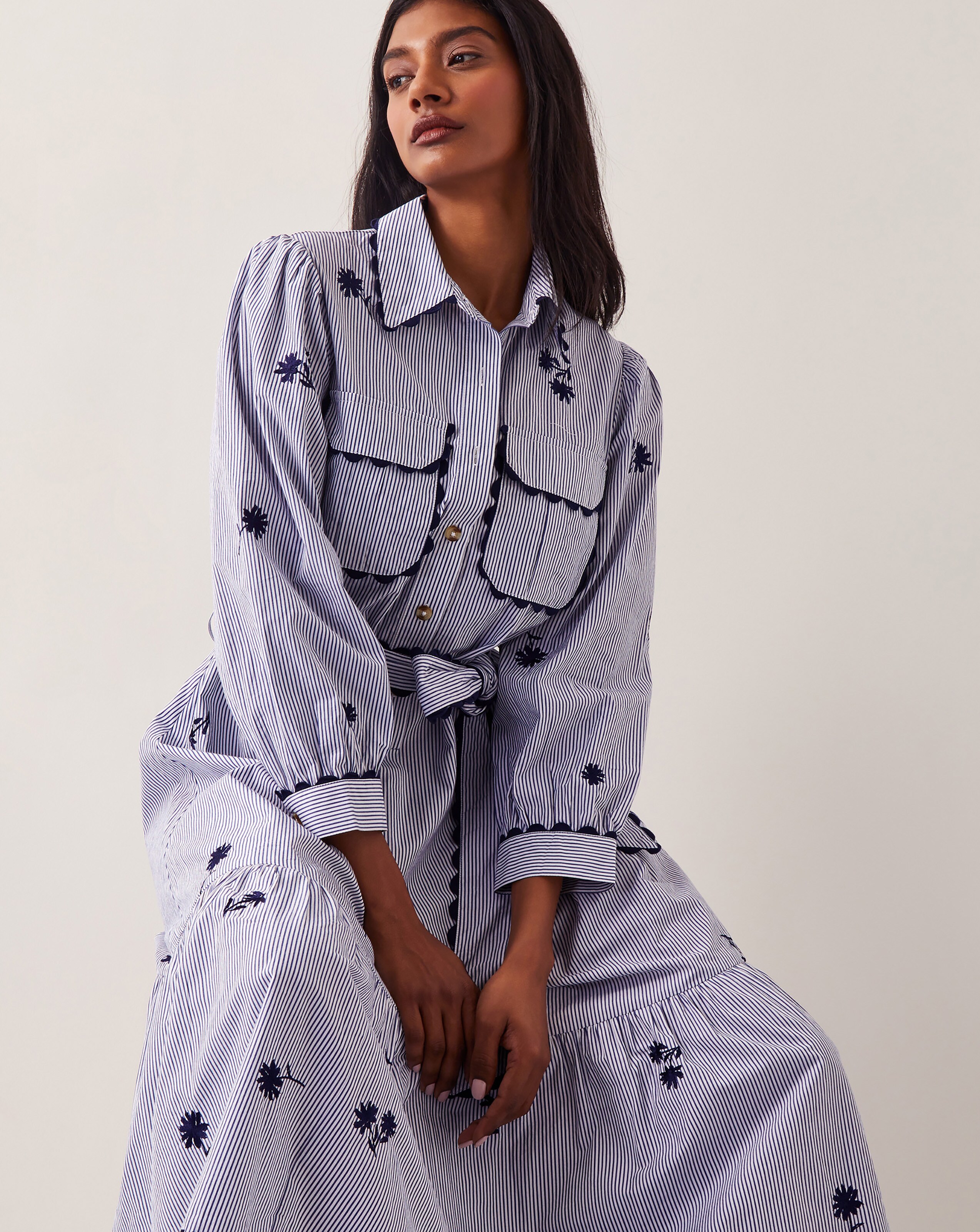 ★Hobbs London★ アメリア シャツ ドレス Amelia Shirt Dress Amelia Shirt Dress | Hobbs US |