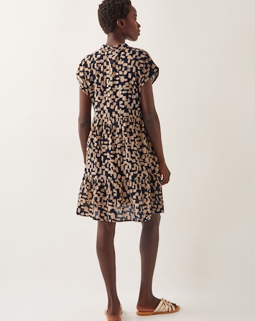 Monsoon Ania Embroidered Batik Mini Dress