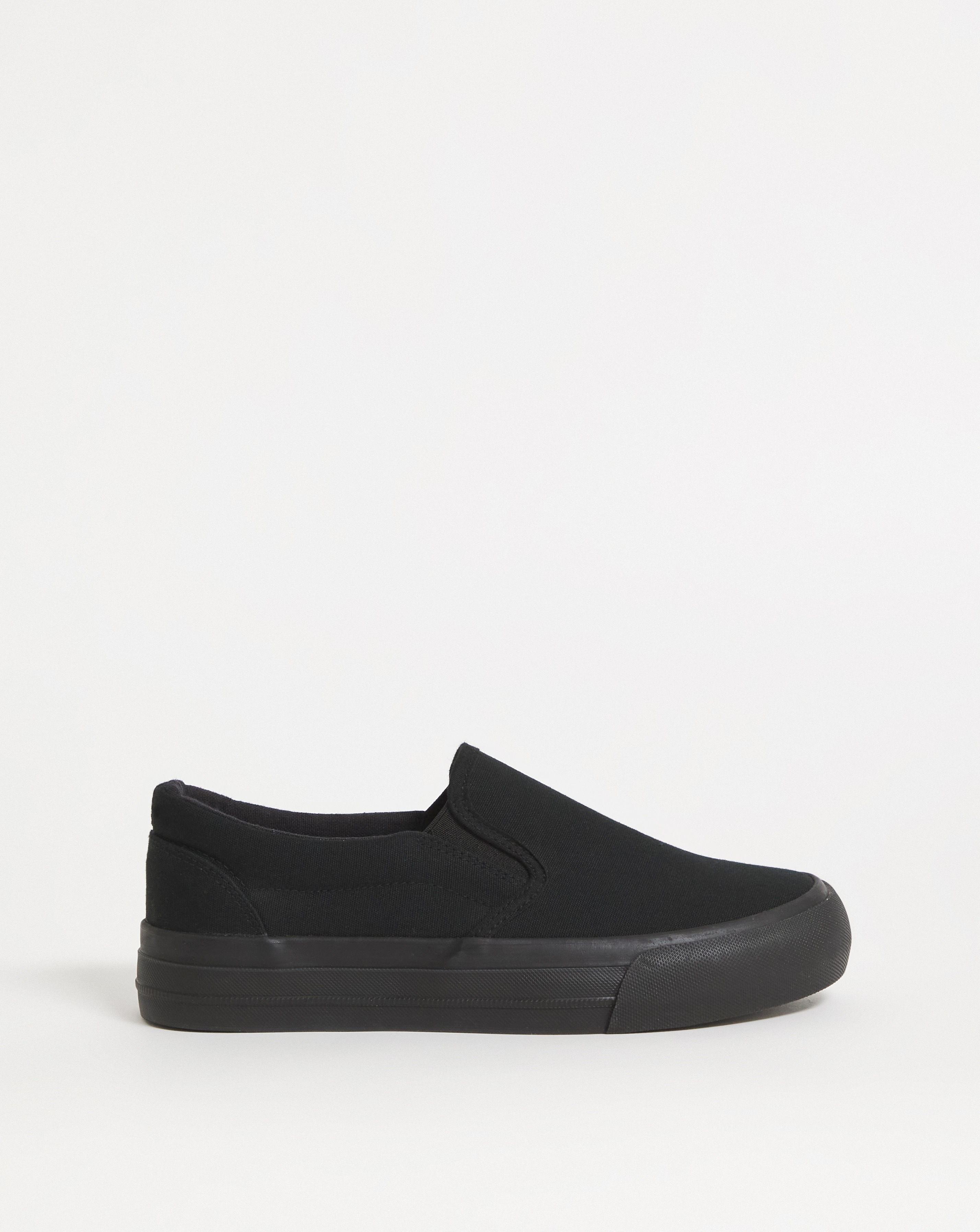 Slip On Chunky Sole Trainers Wide Fit